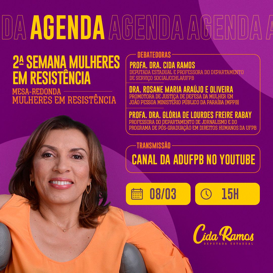 Mesa Redonda: Mulheres em Resistência | Cida Ramos